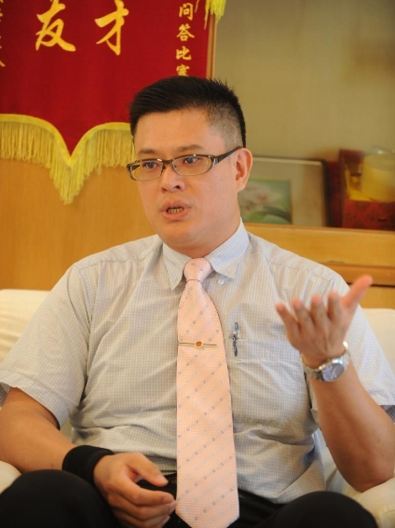 来自台湾的郑家丰。 来自台湾的郑家丰。